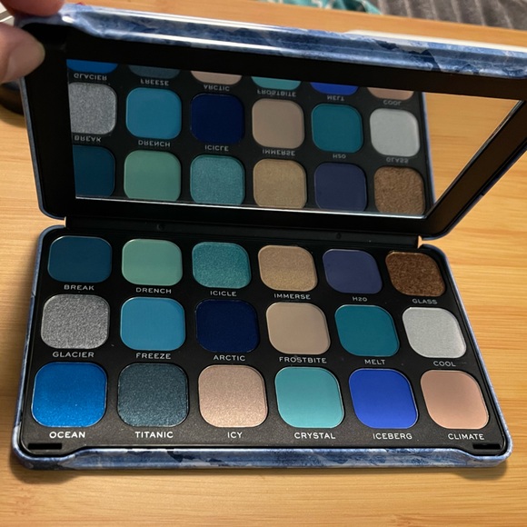 Makeup Revolution Eyeshadow Palette + elf eyeshadow brush - Picture 7 of 7